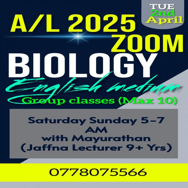 Online Bio/Chemistry EM TM group/personal classes
