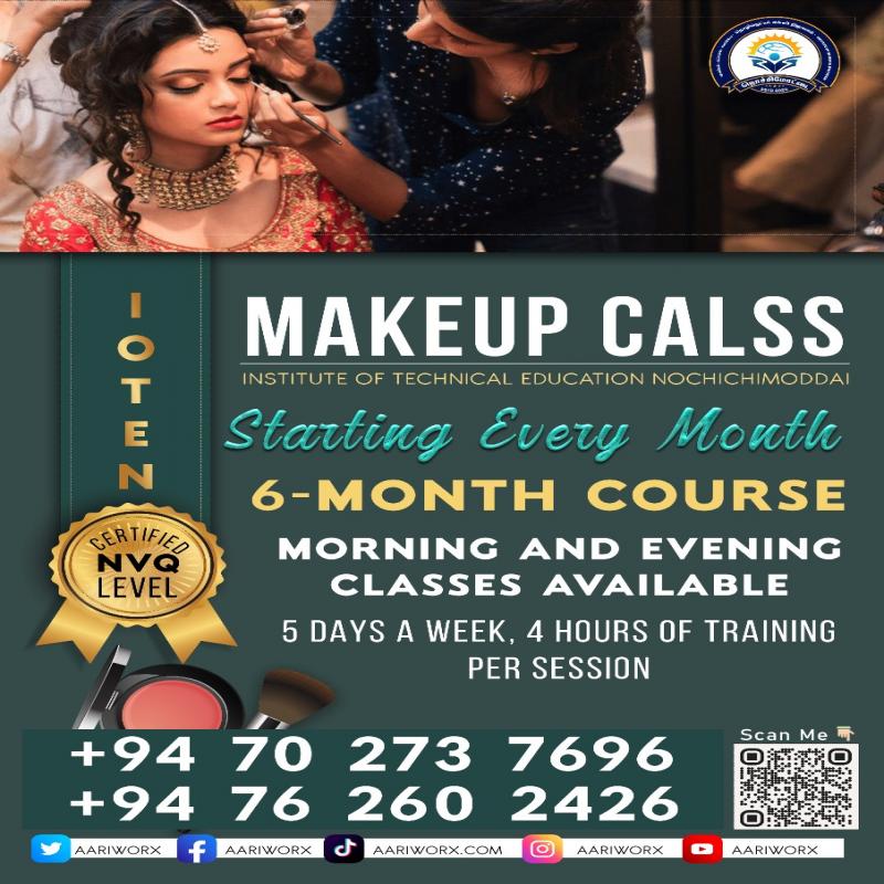 Diploma Make-Up Classes in Vavuniya