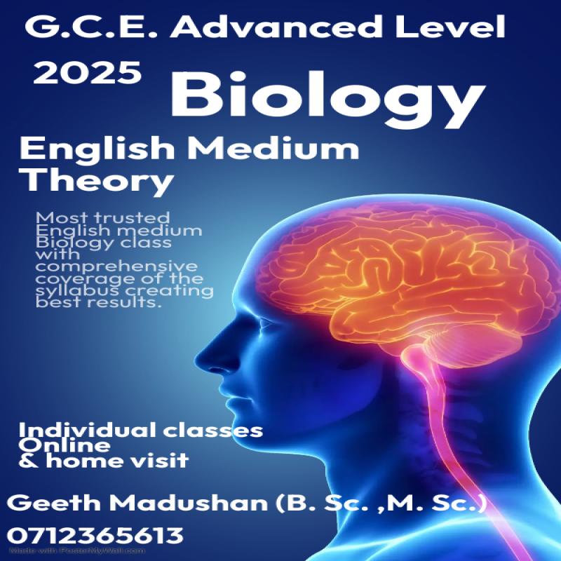 Biology English Medium