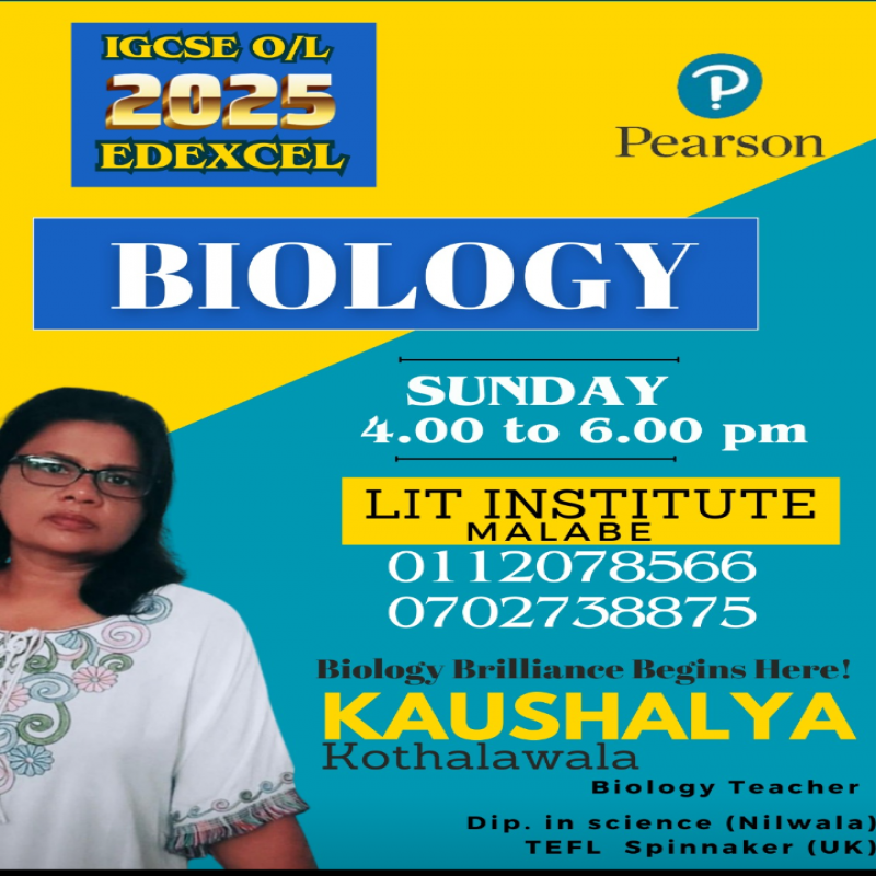 Science classes for Edexcel and Cambridge grade 6 onwards