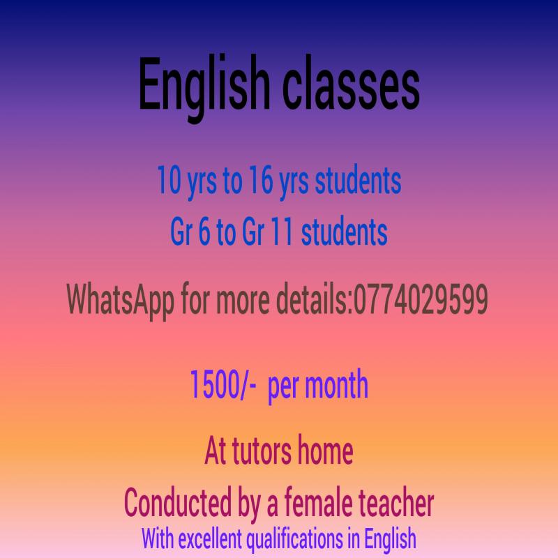 Spoken English Classes for children