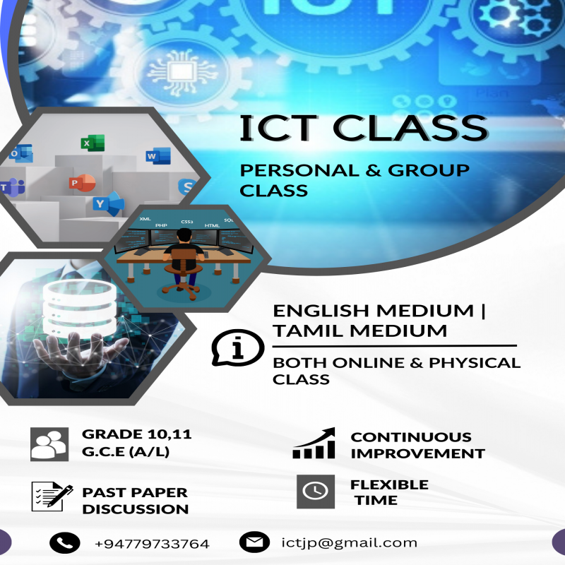 ICT for G.C.E(A/L) & G.C.E(O/L)