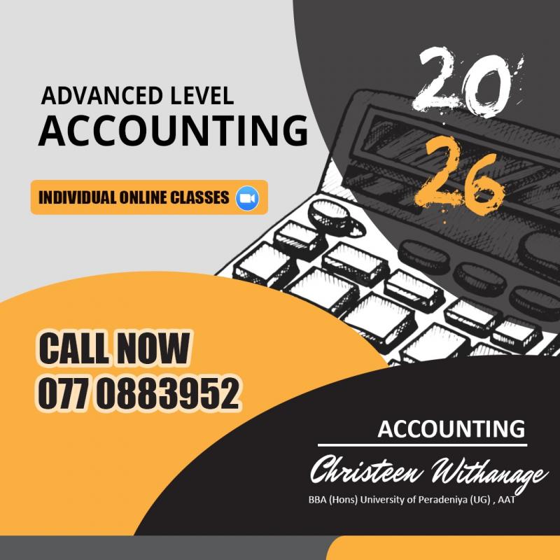 Advanced Level Accounting Classes English Mediumlish