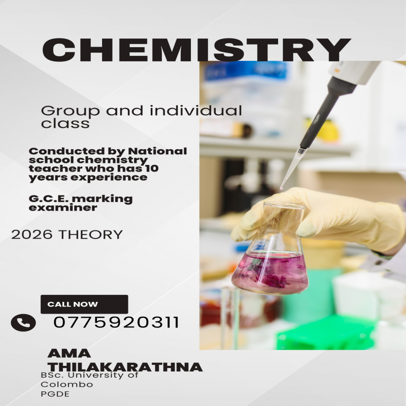 Chemistry 2026 Theory / 2024 Revision