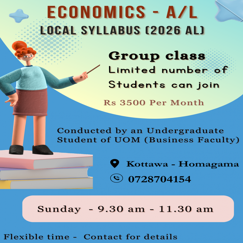 Economics English Medium - Group class