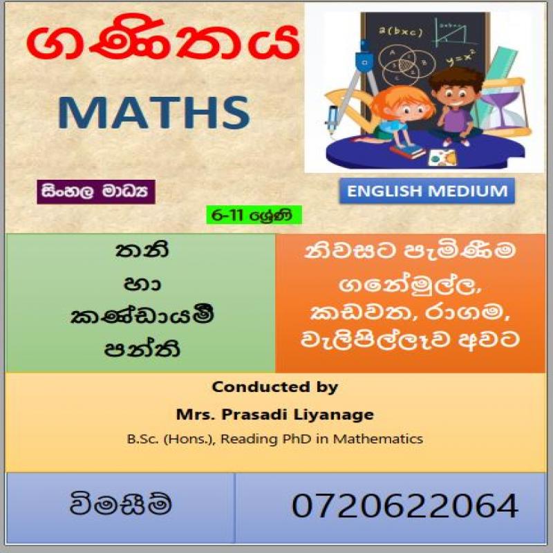 Maths Grade 6-11