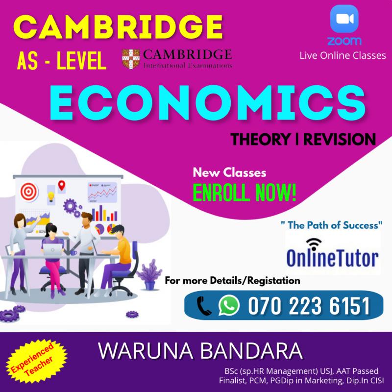 Economics Cambridge AS & A2 Level