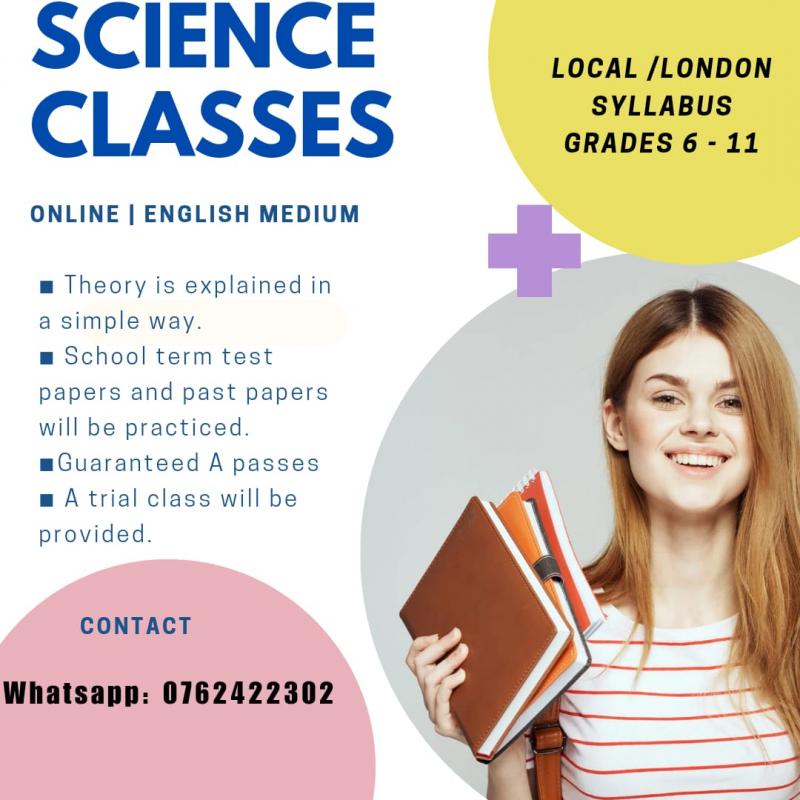 Online Science classes