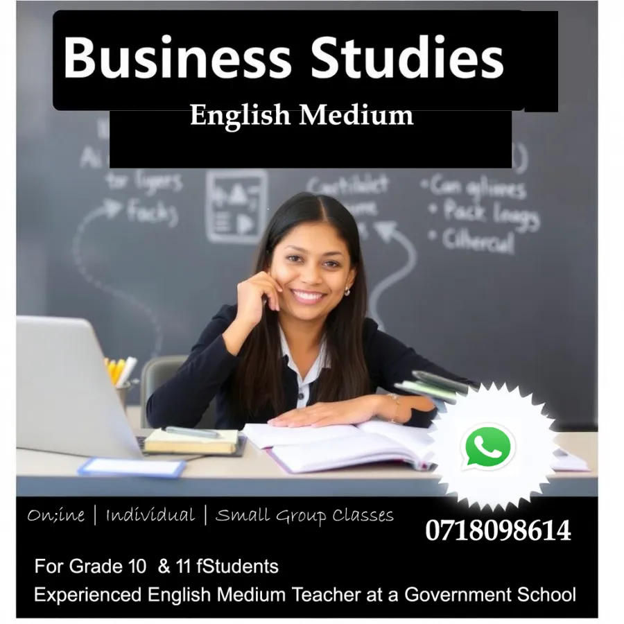 English Medium Business Studies & Accounting