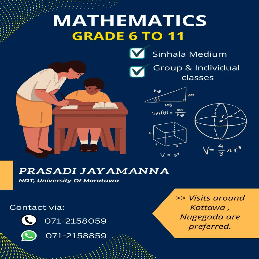 Mathematics ( Grade 6-11 )