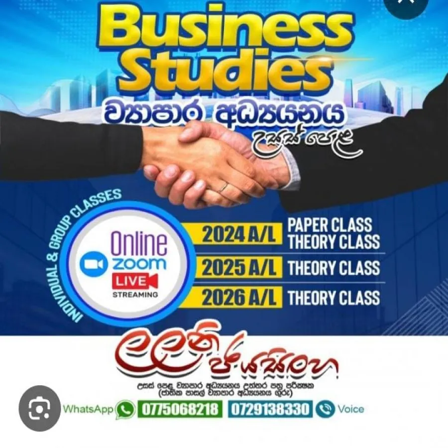 Business studies online classes