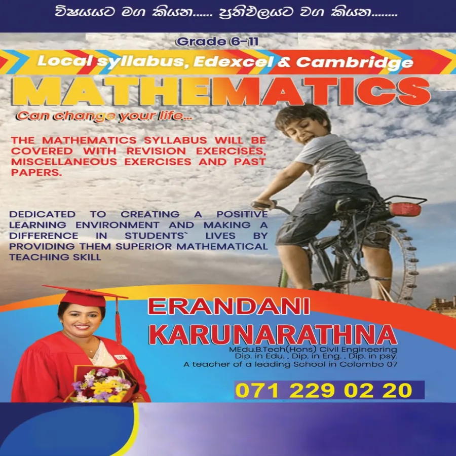 Mathematics Classes - Grade 6-11