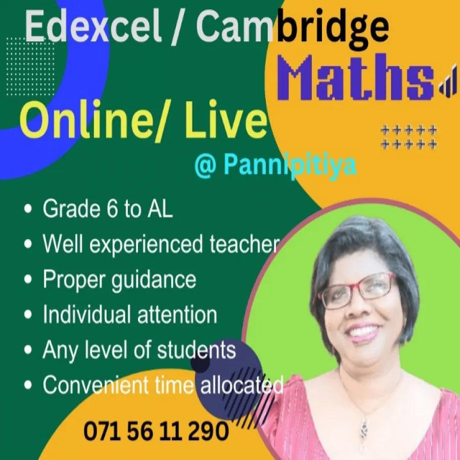 Edexcel / Cambridge Maths grade6 to AL