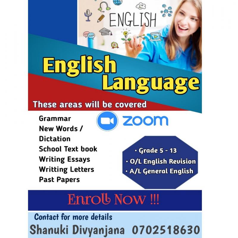 English Language Grade 5 to 13