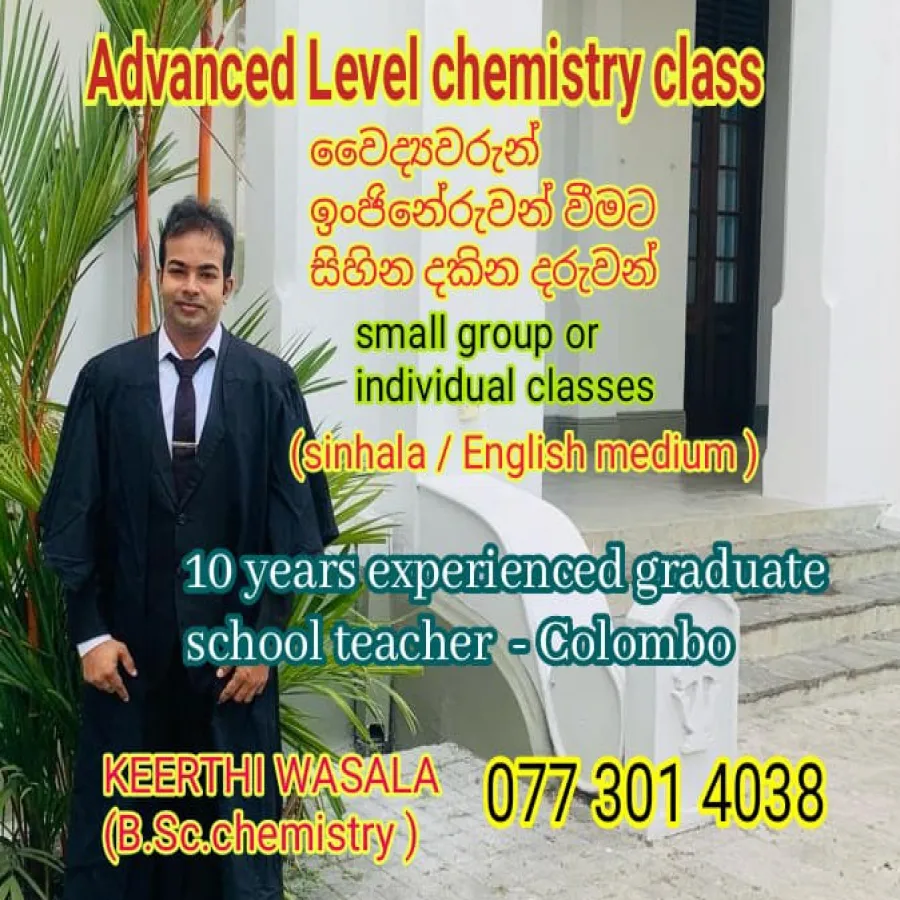 Adavanced Level chemistry class