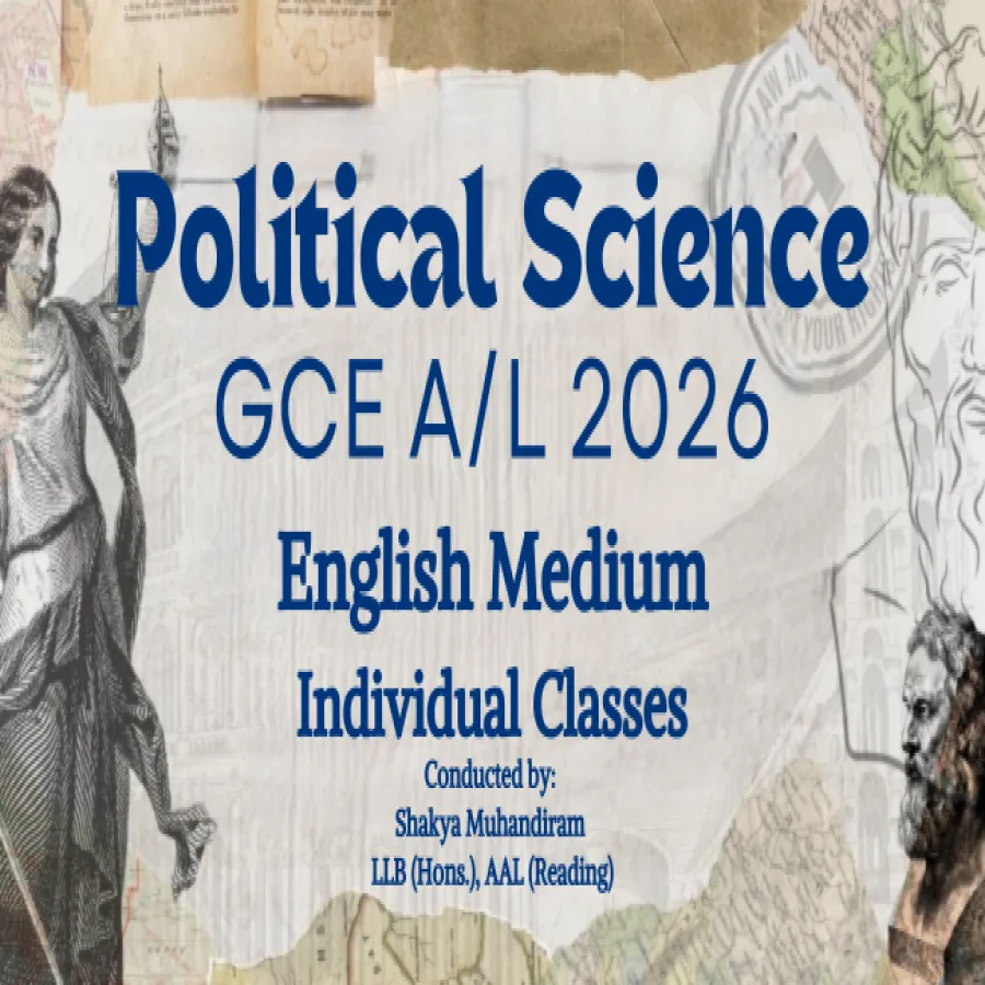 Political Science English Medium - Online/ Physical