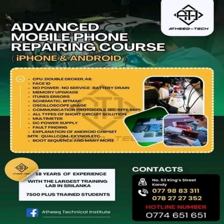 mobile phone repairing advance course