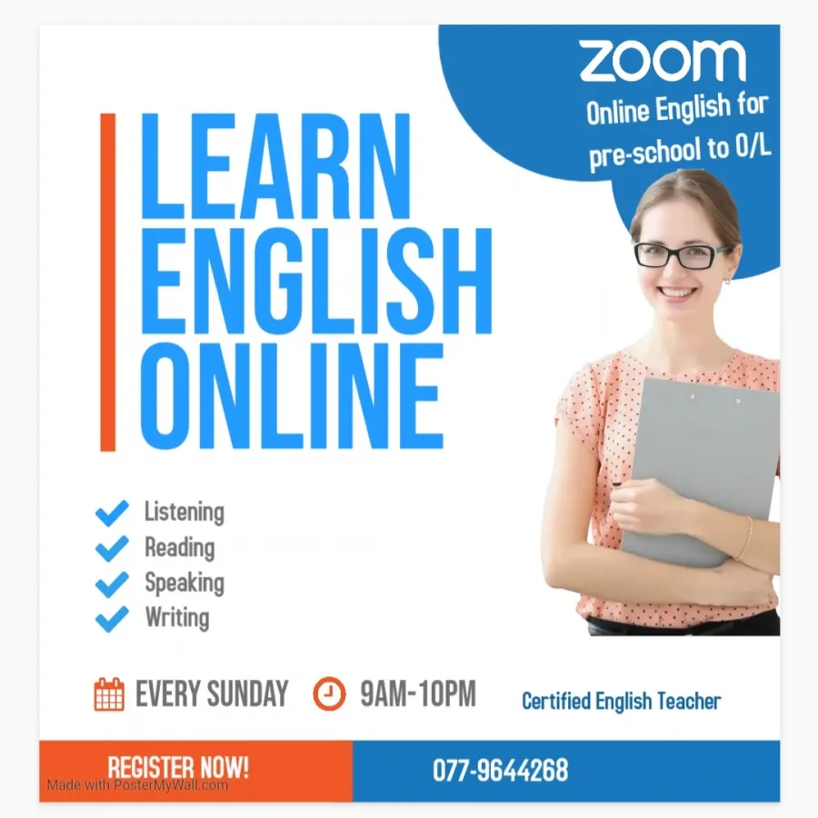 Online English spoken and syllabus classes for students