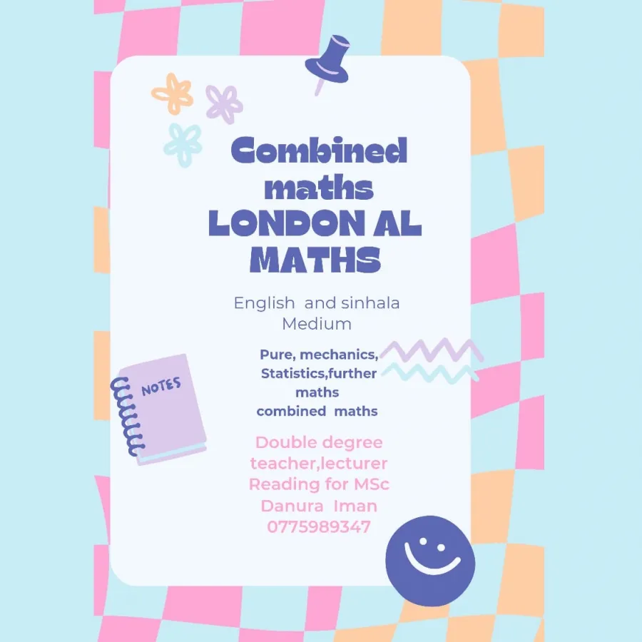Combined Maths & London A/L Maths