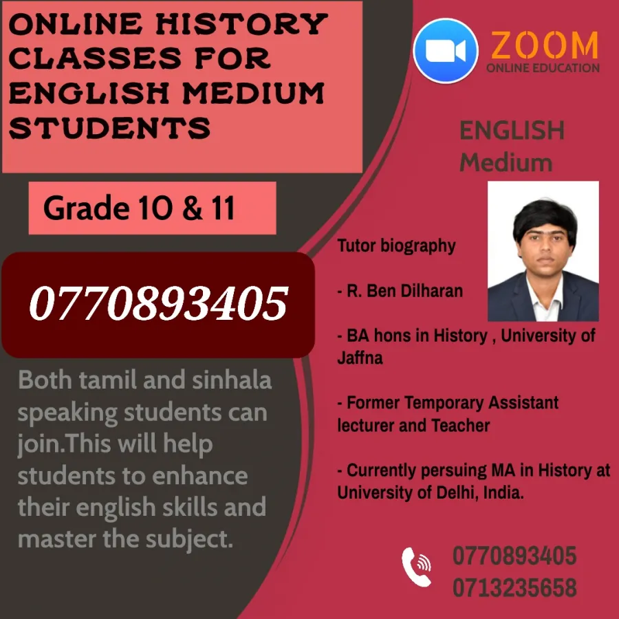 History English medium
