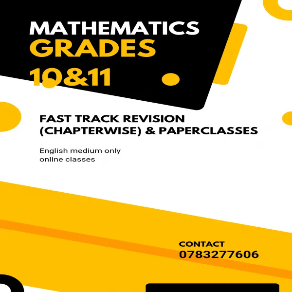 Maths classes