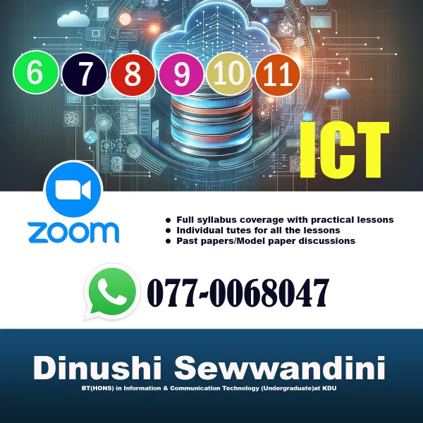 ICT - O/L (English/ Sinhala Medium)