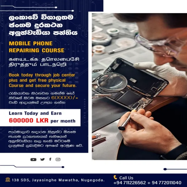 Phone Repair Course – Hands-On Training for All Skill Levels Sri Lanka