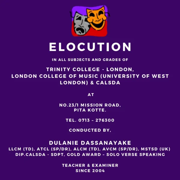 Elocution Classes
