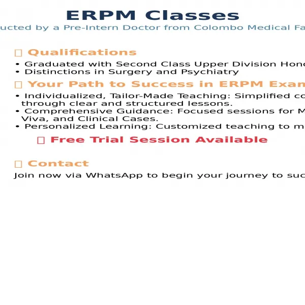 ERPM Classes