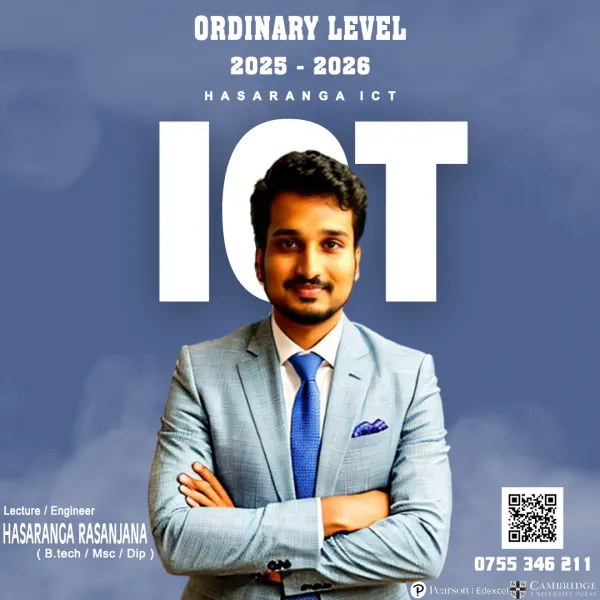 ICT for G.C.E. A/L (Online-home visiting)