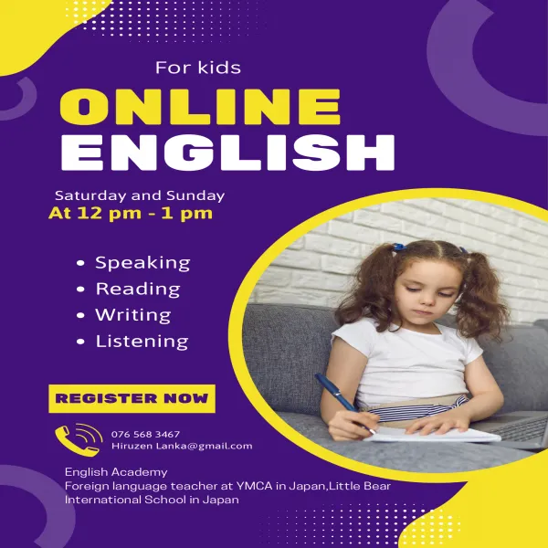 Online English class