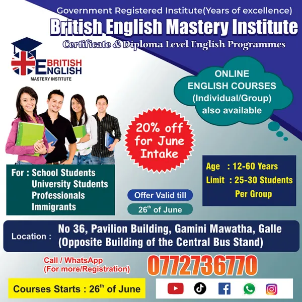 Online English Classes in Srilanka Online English Courses