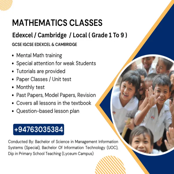 Mathematics for grade 1 and 2