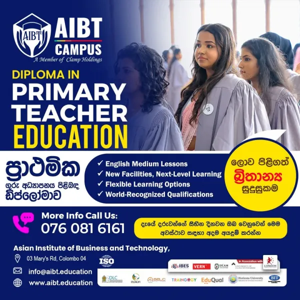 Diploma In Primary Teacher Education