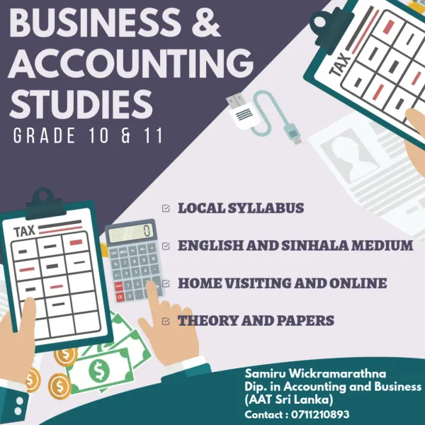 O/L Commerce - Sinhala & English Medium