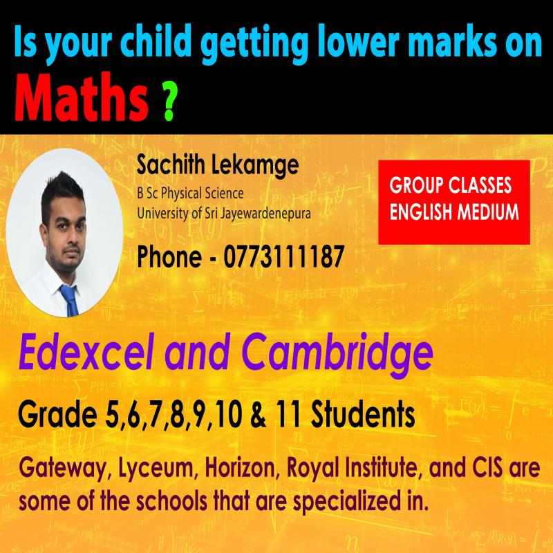 Edexcel Maths Classes