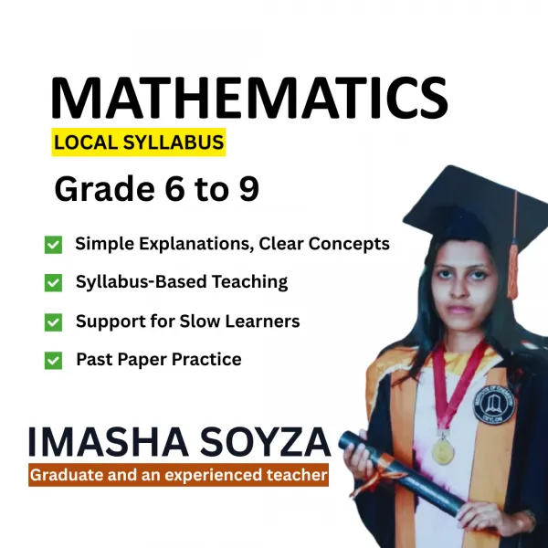 Mathematics - Grade 6 to 9 - Sinhala Medium