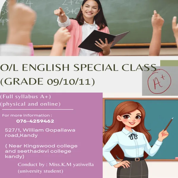 Definitely A+  for O/L English