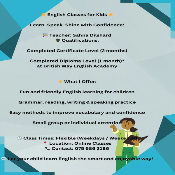 English classes for kids