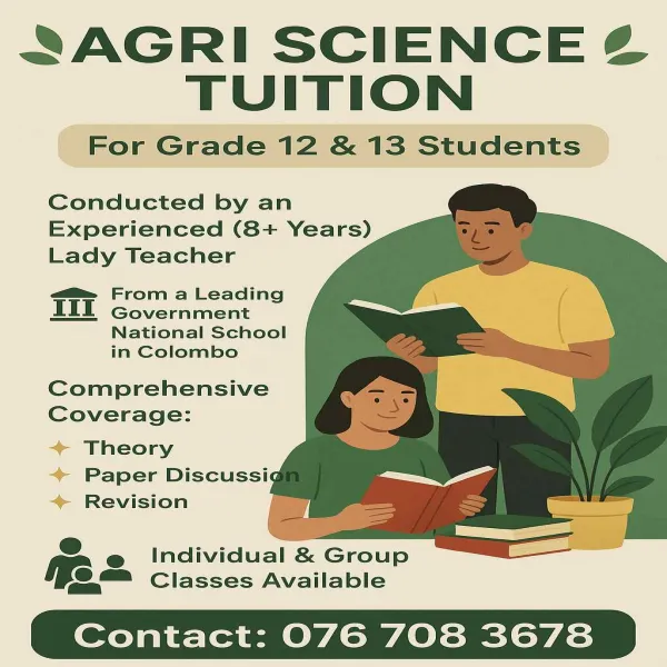Agri Science Tuition