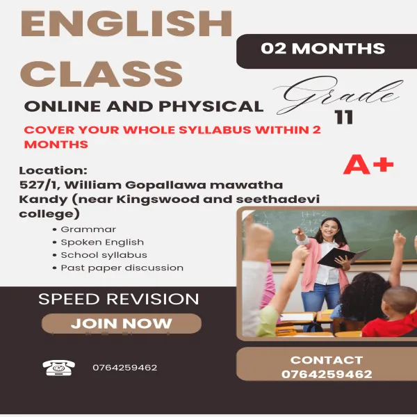 Definitely A+  for O/L English