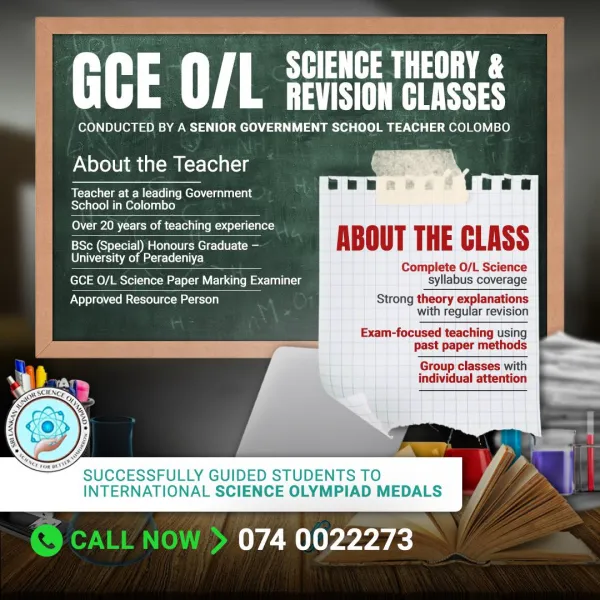 Science classes - English Medium