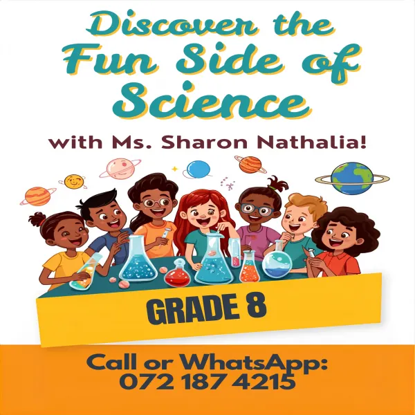 Grade 8 English medium Science classes