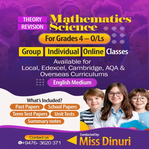 Online Tuition for Local & International Syllabi Group and Individual