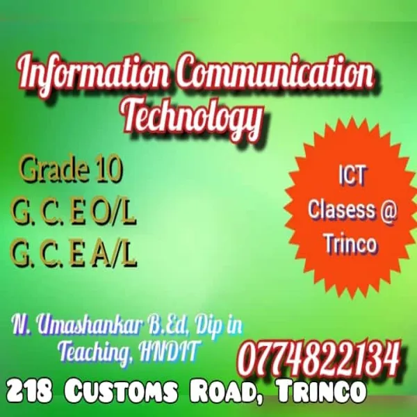 ICT Classes in Trincomalee