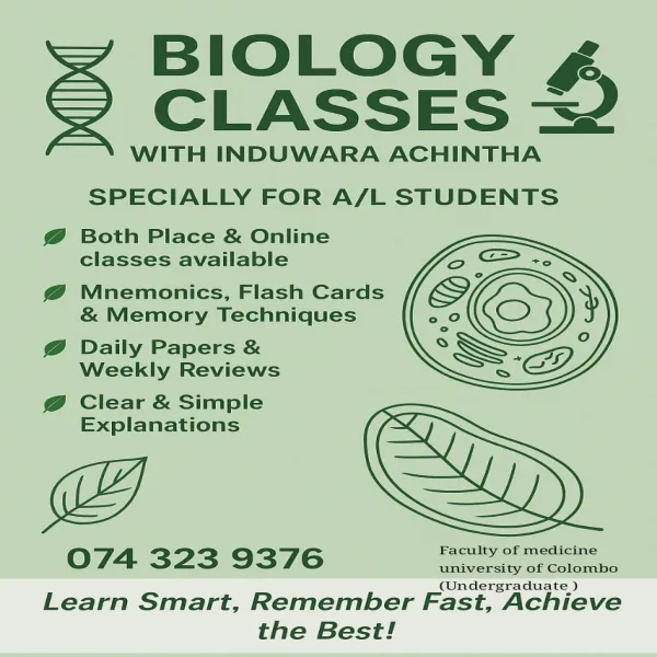 AL biology classes