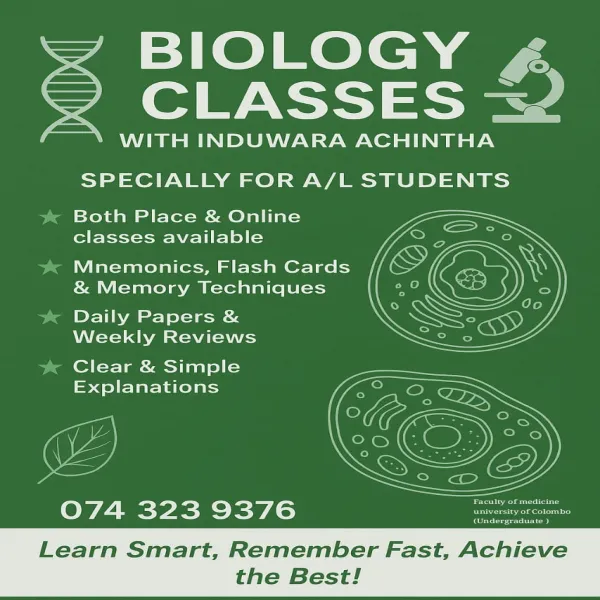 AL biology classes