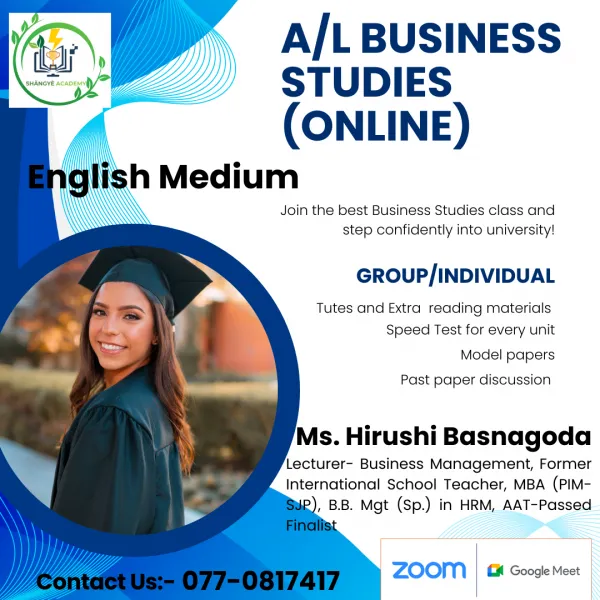 Business Studies (A/L) - English Medium