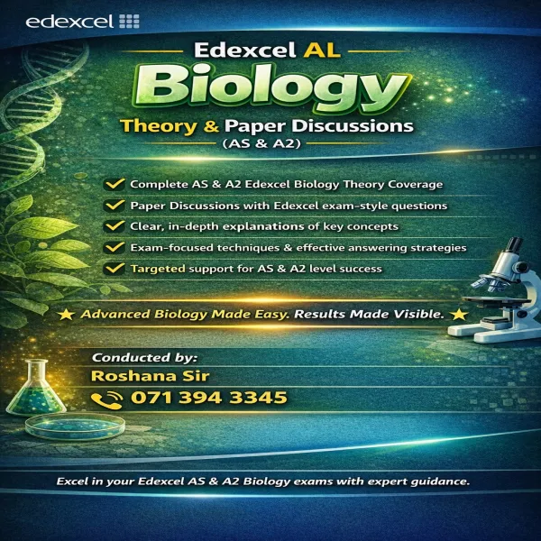 Edexcel AL biology: AS and A2
