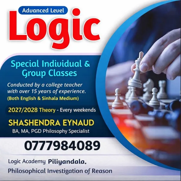 Logic class English medium